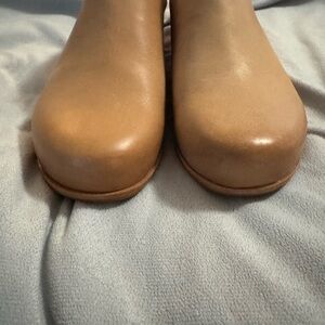 Kork-Ease Tan Leather Mules